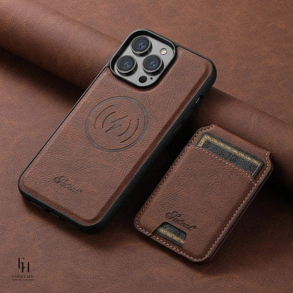 SnapVault: Magnetic Phone Case and Card Holder