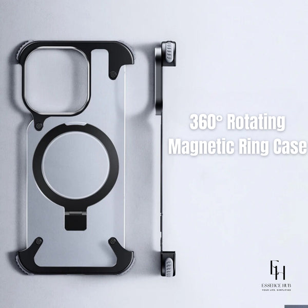 360° Rotating Magnetic Ring Case (Aluminium)