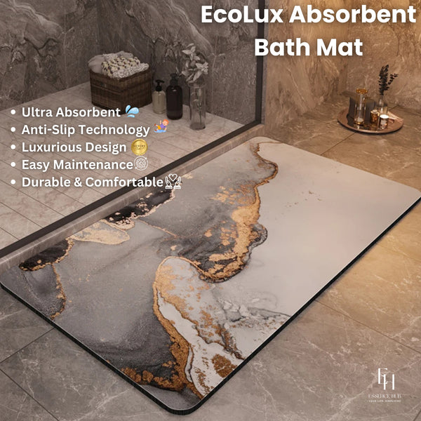 EcoLux Absorbent Bath Mat